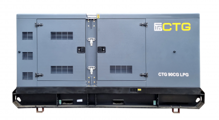 Газовый генератор CTG 90CG LPG в кожухе с АВР