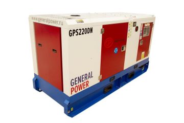 Дизельный генератор General Power GP220DN в кожухе