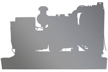 Дизельный генератор CTG 440SD в контейнере